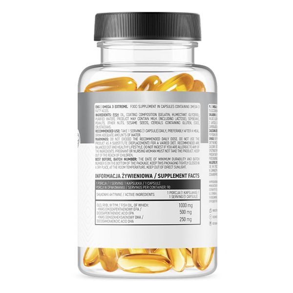 OstroVit Omega 3 Extreme mang lại nhiều lợi ích sức khỏe