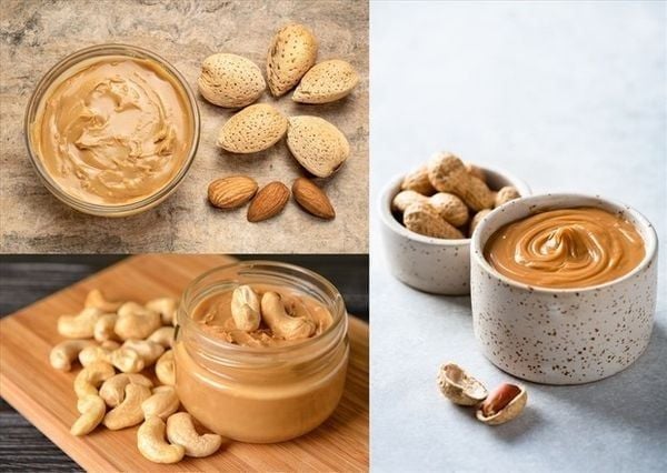Các loại hạt rất giàu protein