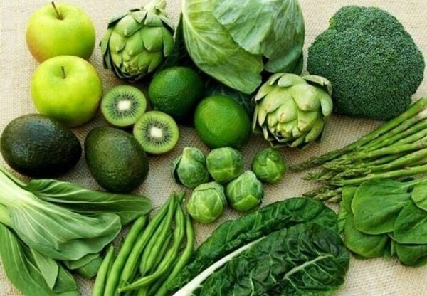 Protein thực vật có trong Rau củ quả có màu xanh đậm