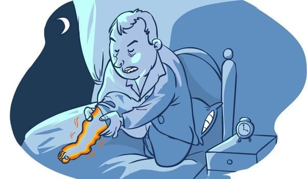 Chân không yên là 1 loại rối loạn giấc ngủ dạng vận động
