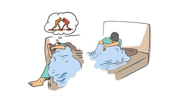 Rối loạn hành vi giấc ngủ REM có thể gây nguy hiểm cho người bệnh, người ngủ cùng