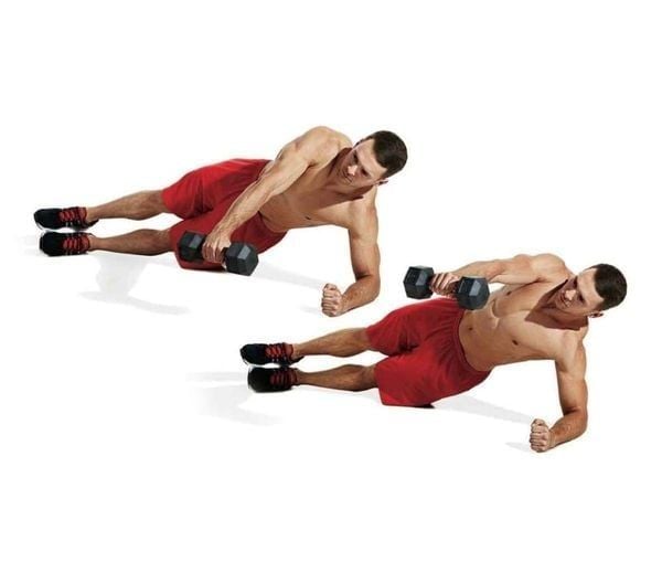 Bài tập Side Plank Lateral Raise