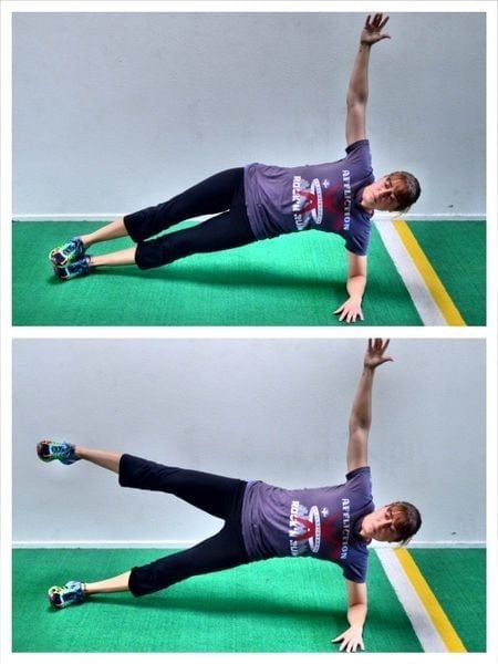 Bài tập Raised Side Plank