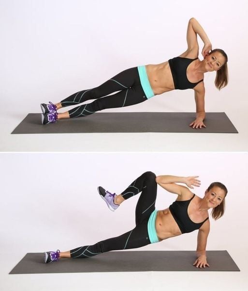 Bài tập Side Plank Crunch