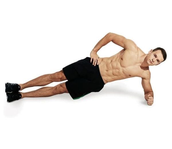 Bài tập bụng dưới Side Plank