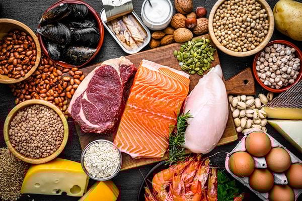 Người tập gym tăng cân nên ăn thực phẩm giàu protein