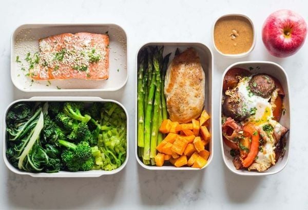 thực đơn giảm cân 1 tuần 2kg