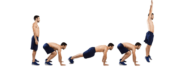 Bài tập giảm cân Burpee