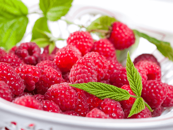 Quả mâm xôi bổ sung chất xơ