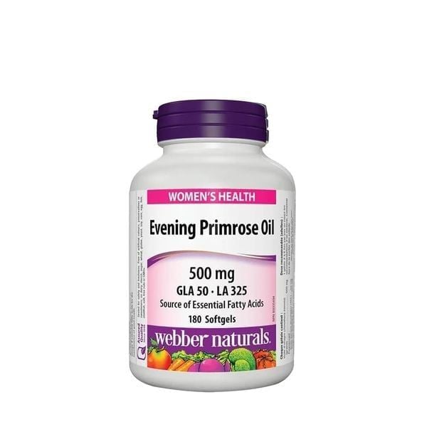 Tinh dầu hoa anh thảo Webber Naturals Evening Primrose Oil 500mg