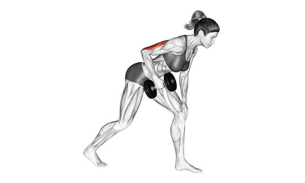 Tricep Dumbbell Kickbacks là bài tập cô lập nhóm cơ tam đầu