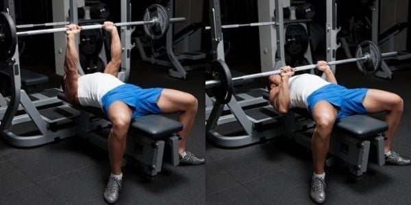 Bài tập Close Grip Barbell Bench Press