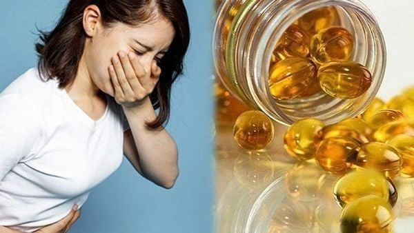 Tác dụng phụ khi bổ sung dư thừa dầu cá như tăng đường huyết, rối loạn tiêu hóa...