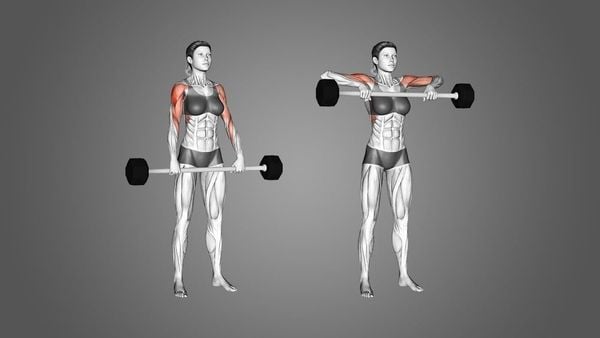 Hướng dẫn cách tập Upright Barbell Row đúng kỹ thuật