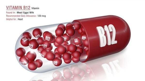 kết hợp thực phẩm bổ sung giàu vitamin B12