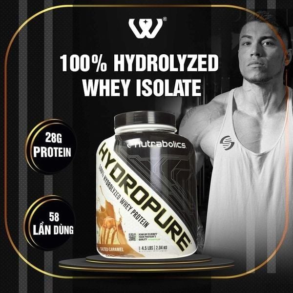 Whey Hydropure thuộc nhóm whey protein thủy phân