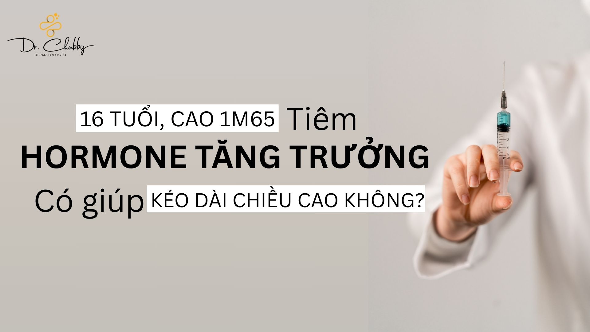 Có Nên Tiêm Hormone GH Ở Tuổi 16? Sự Thật Và Nguy Cơ Cần Biết