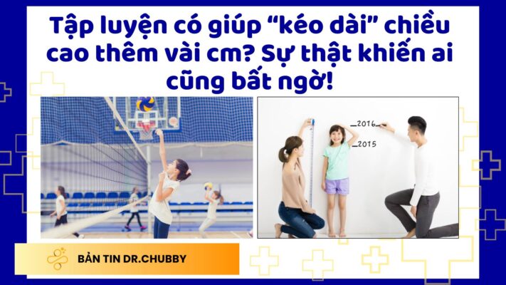 Tập thể thao có giúp tăng chiều cao? Sai lầm khiến trẻ không cao