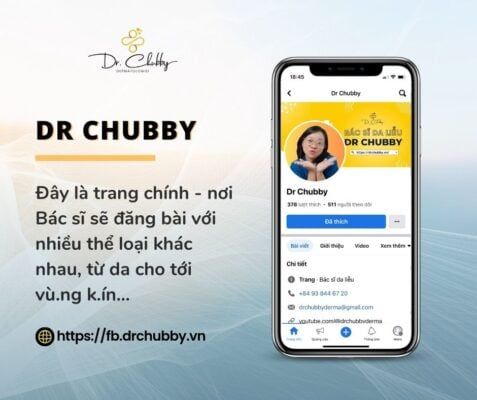 3 Trang facebook chính của Dr Chubby