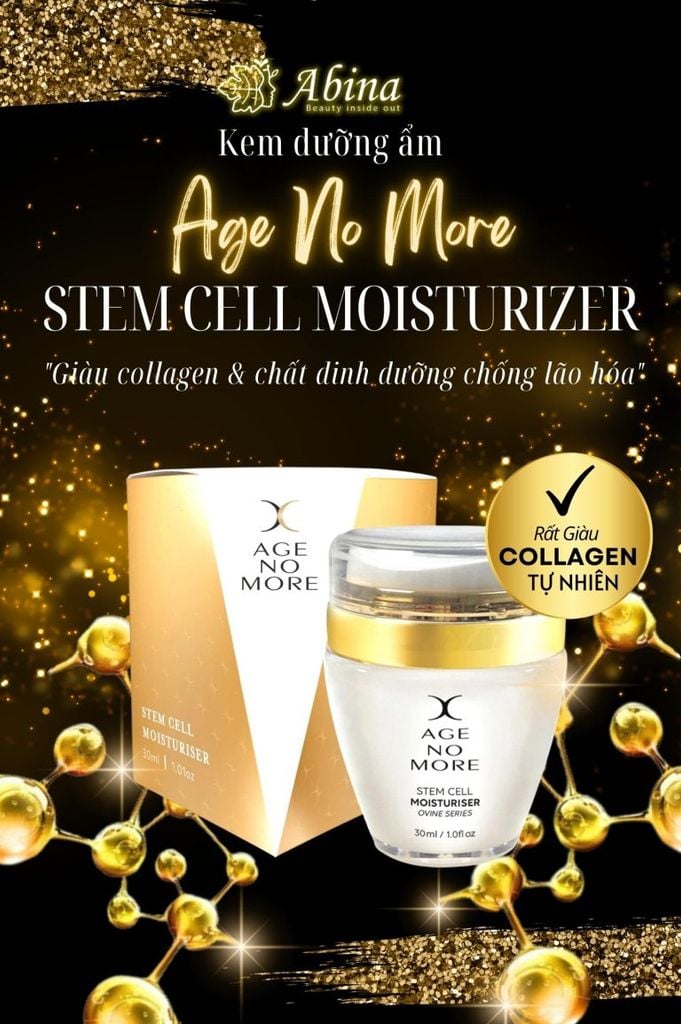 Kem trẻ hóa da cấp ẩm từ tế bào gốc Age No More Stem Cell Moisturizer