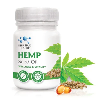 Viên tinh dầu hạt gai dầu Hemp Seed Oil Deep Blue Health