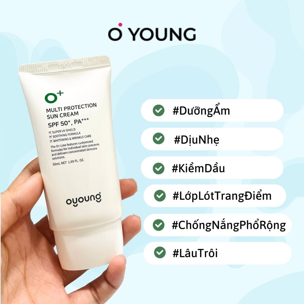 Kem chống nắng Oyoung Multi Block Cream SPF50++++ xuất xứ Hàn Quốc