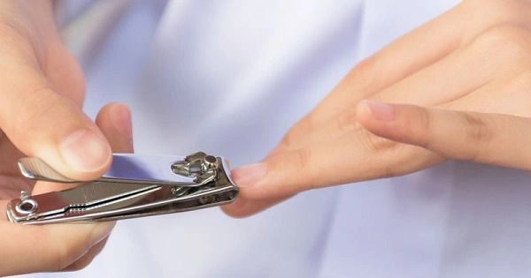 Cắt móng thẳng, không khoét sâu vào khóe món
