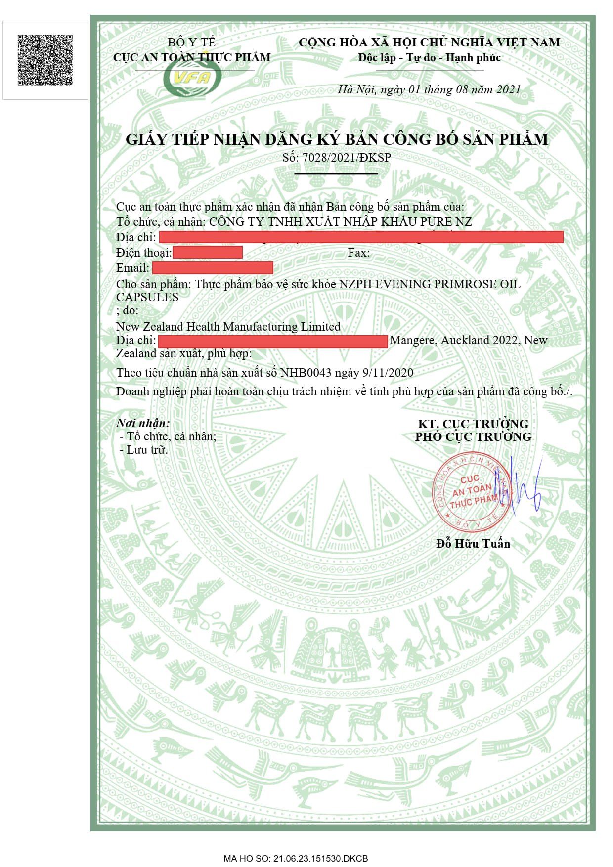 Hoa anh thảo giấy công bố