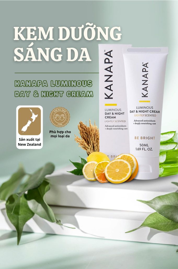 Kem dưỡng da Kanapa Luminous Day & Night Cream