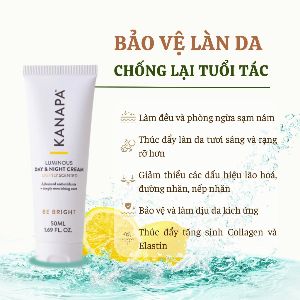 Kem dưỡng da Kanapa Luminous Day & Night Cream