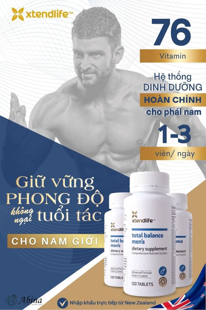 Viên Uống Vitamin Tổng Hợp Cho Nam Xtend-Life Total Balance Men’s