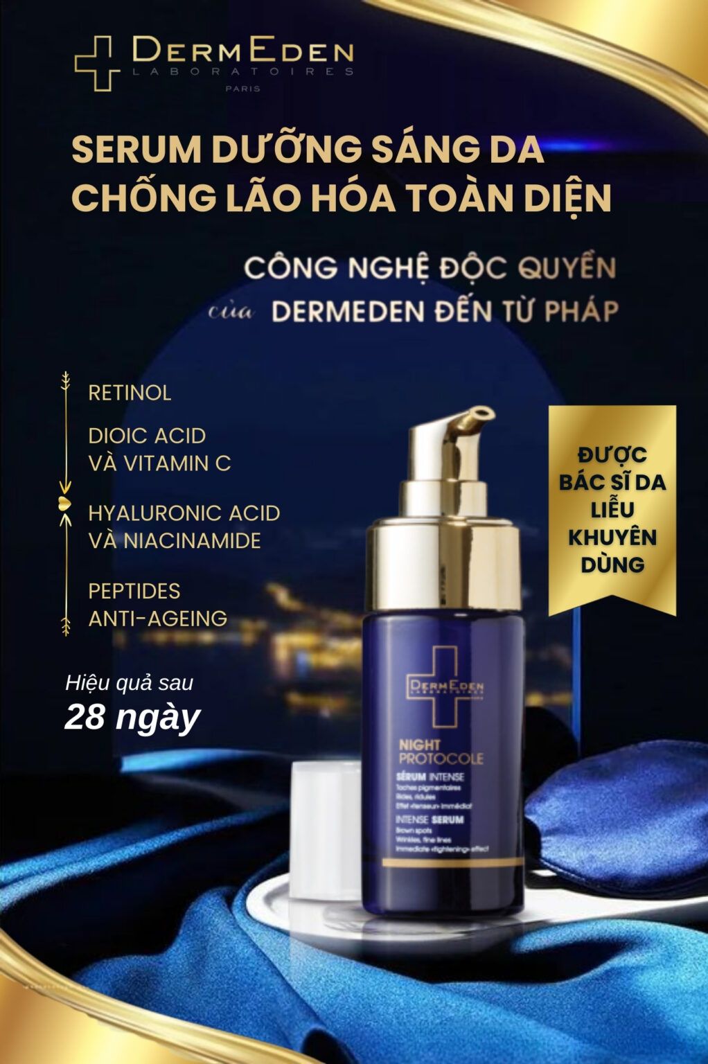 Serum đêm DermEden