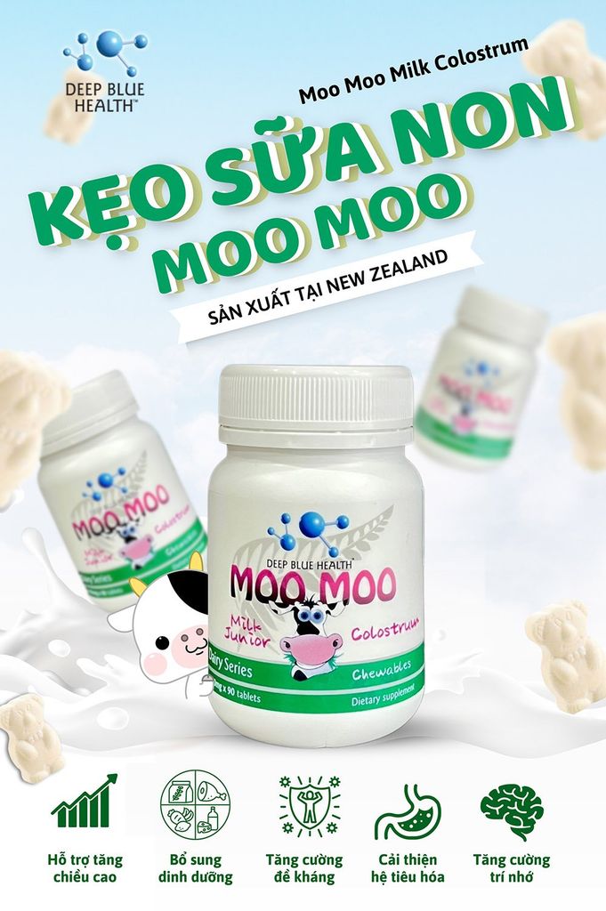 Kẹo Sữa Non Deep Blue Health Moo Moo