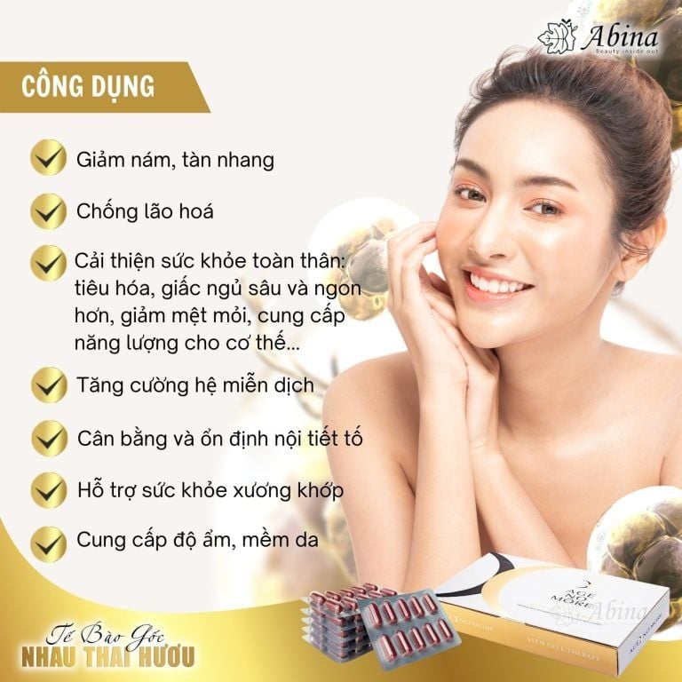 Tế bào gốc Nhau thai hươu Age No More