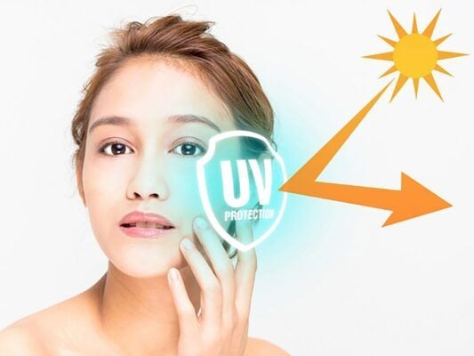 Sử dụng kem chốn nắng chăm sóc da lão hóa