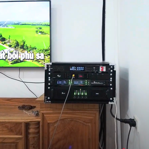 Lắp dàn 7Acoustic cho Doanh nghiệp Bếp củi nóng lạnh Huỳnh Phát - Lào Cai