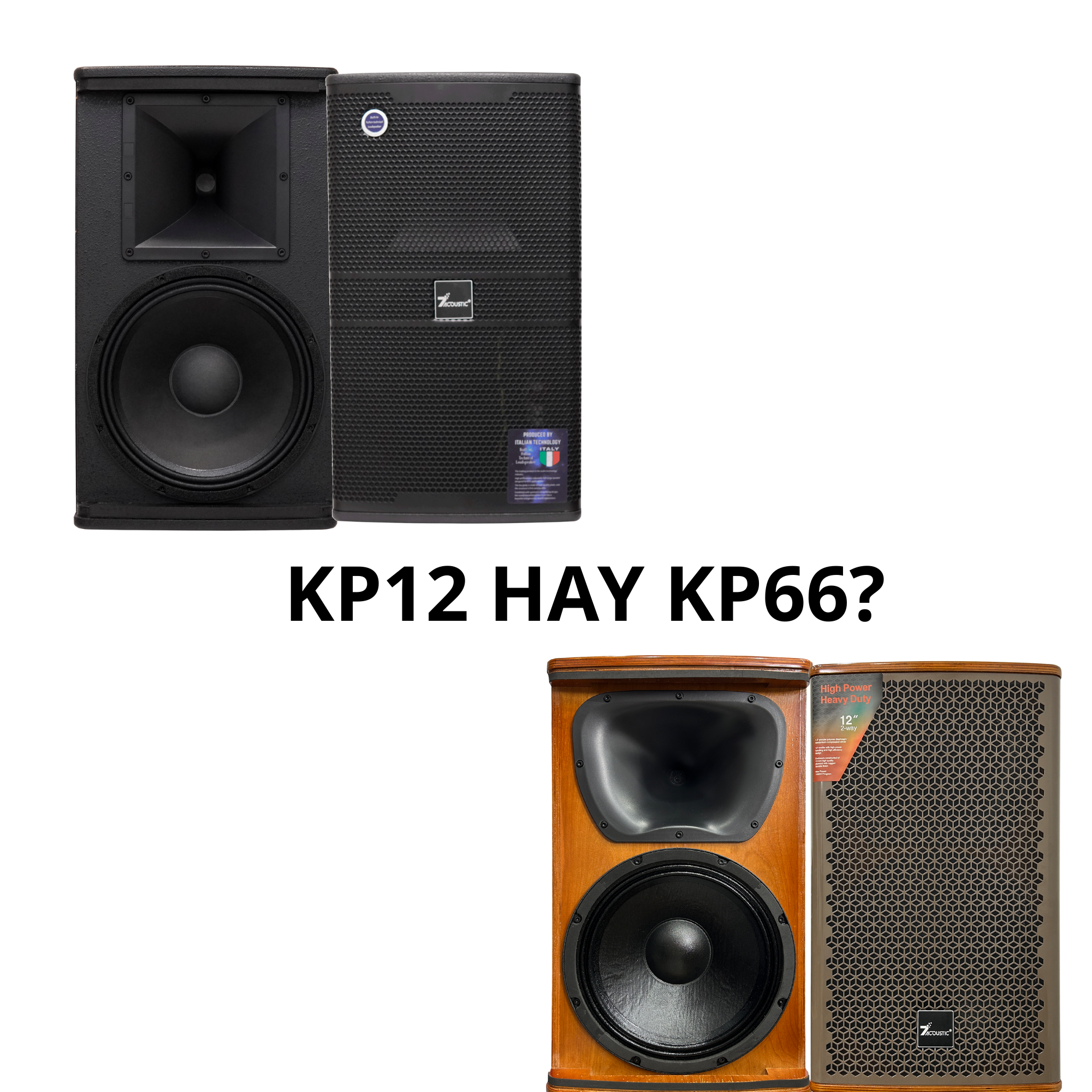 KP12 vs KP66: chọn loa full bass 30 cho phòng 20–40m²