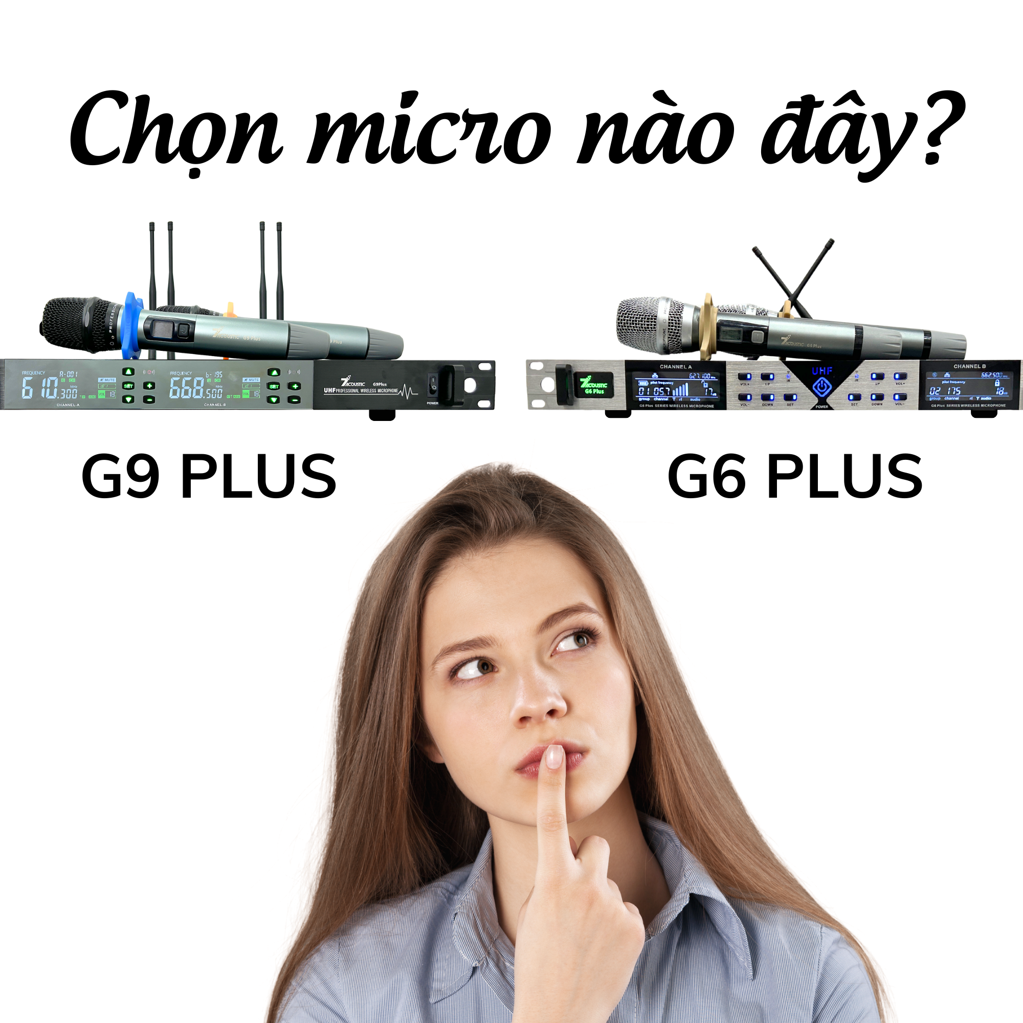 So Sánh Micro G6 Plus và G9 Plus: Chọn Loại Nào Cho Karaoke Gia Đình?