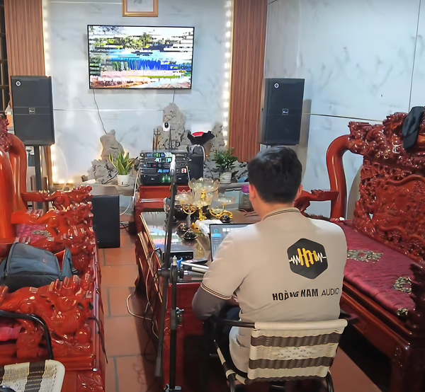 Dàn karaoke 7Acoustic gia đình chủ phòng trà - Yên Nghĩa, Hà Đông