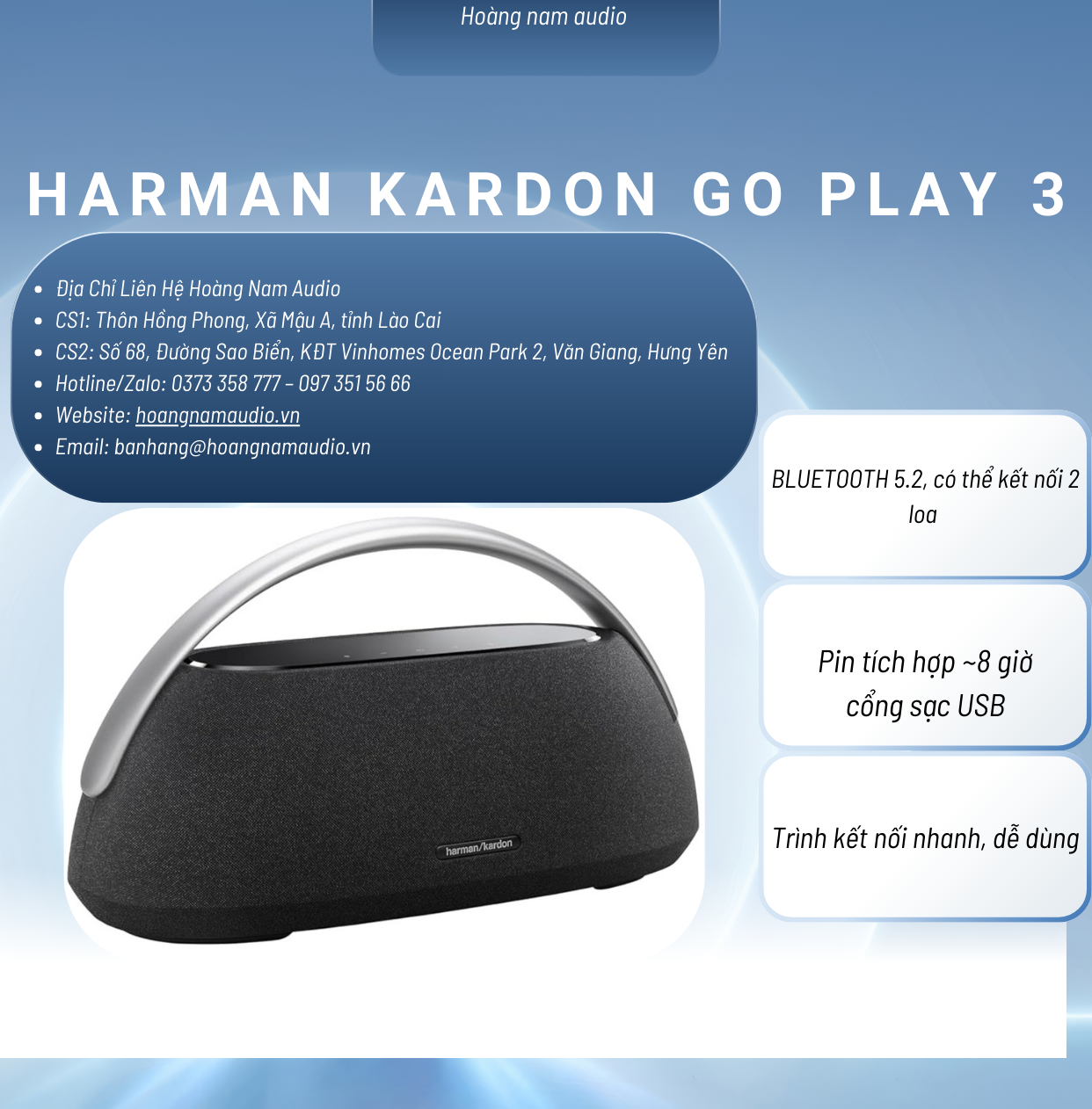 Loa JBL Go Play 3