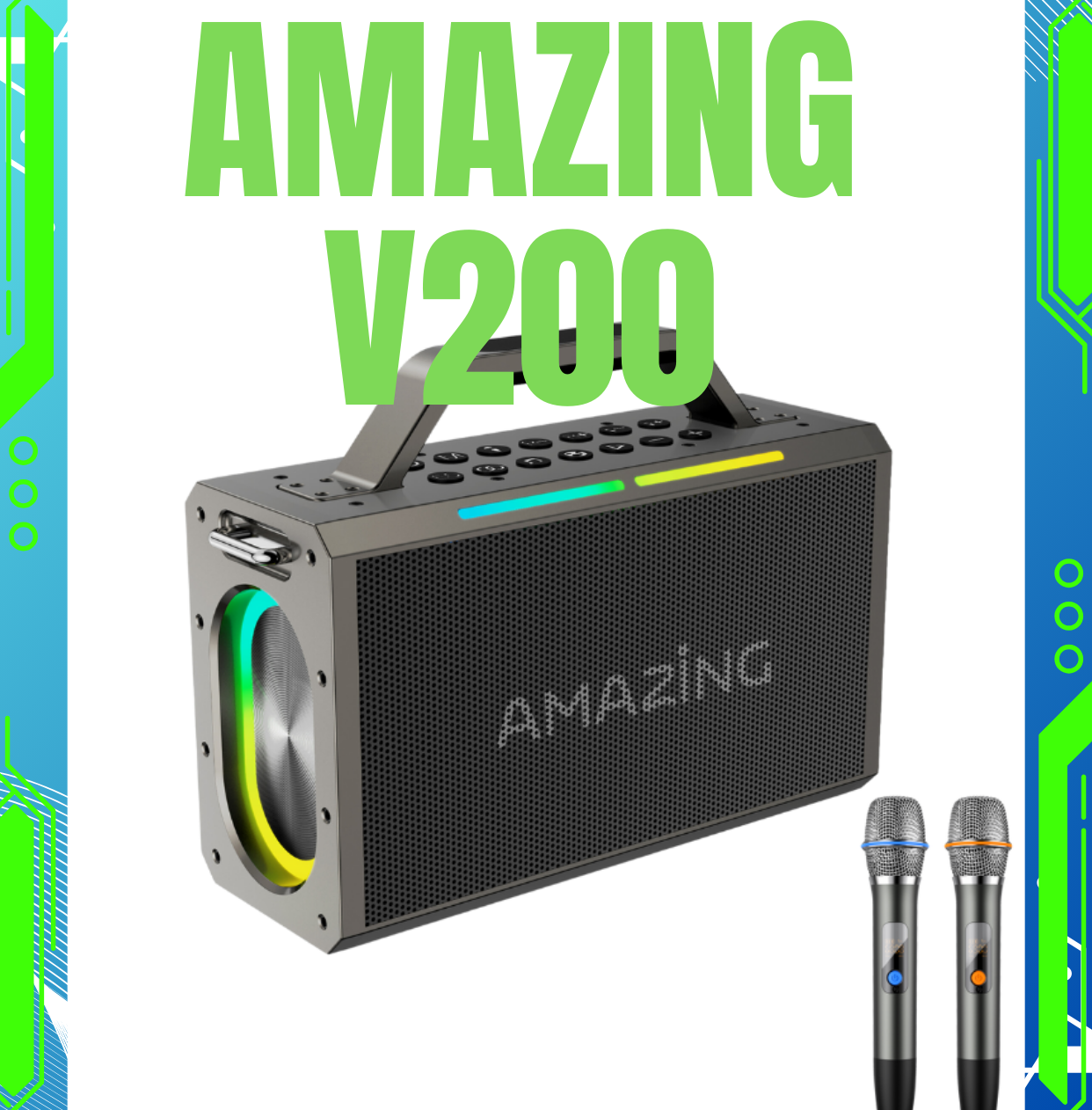 Loa AMAZING V200 có những gì?