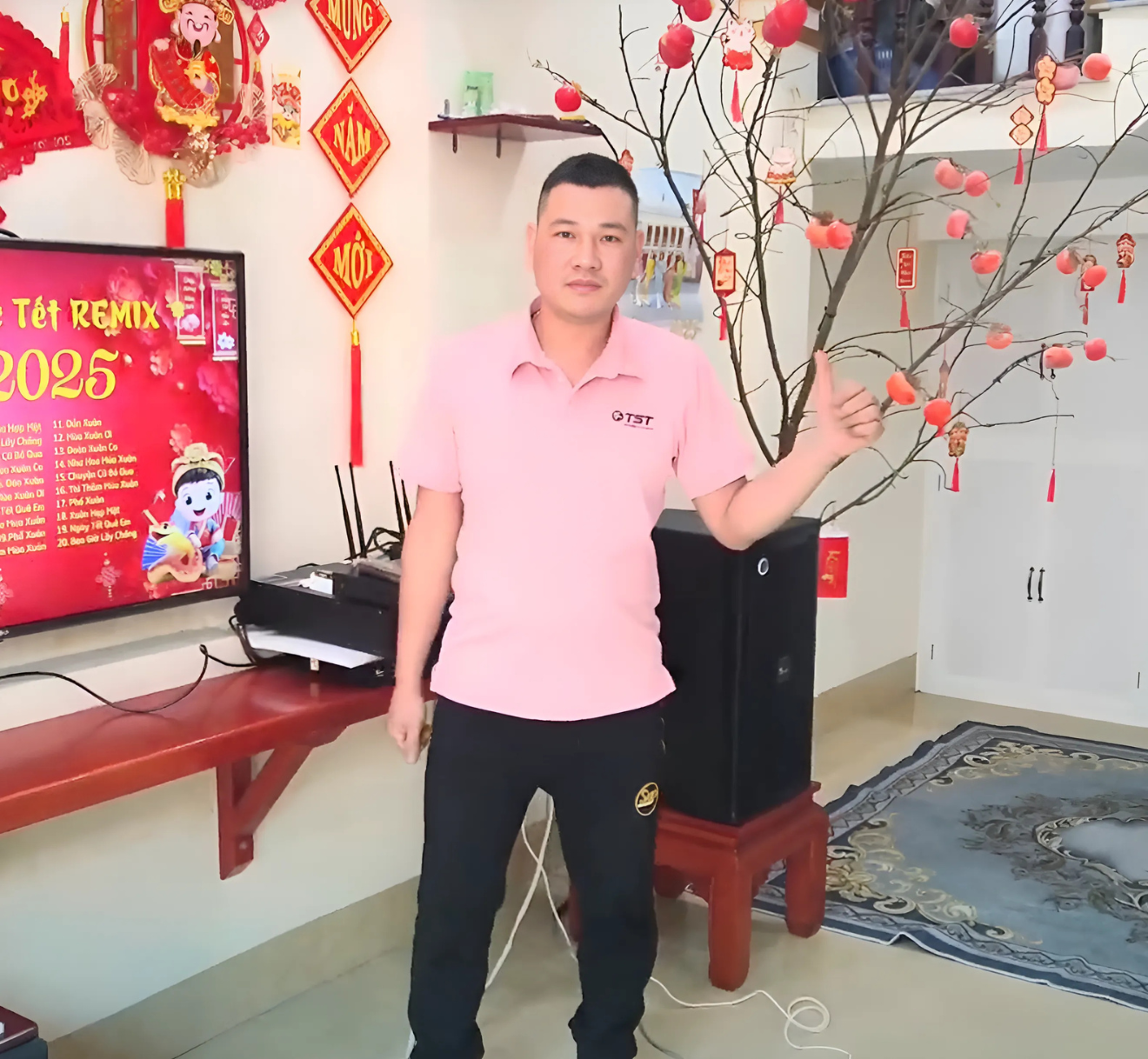 Lắp dàn karaoke 28 triệu tại nhà a Thuỷ ở Gia Lâm - Hà Nội