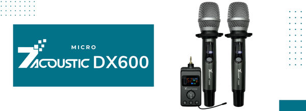 Micro đa năng, Micro đa năng DX600, Micro đa năng 7Acoustic DX600, 7Acoustic DX600 mic DX600, mic đa năng, mic nhỏ gọn