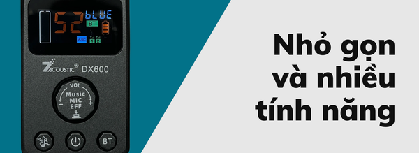 Micro đa năng, Micro đa năng DX600, Micro đa năng 7Acoustic DX600, 7Acoustic DX600 mic DX600, mic đa năng, mic nhỏ gọn