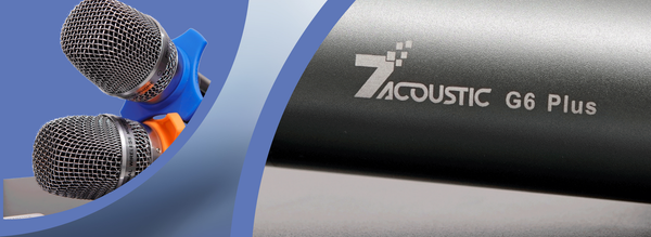 Micro không dây G6 Plus, Micro không dây 7Acoustic G6 Plus, 7Acoustic G6 Plus, mic G6 Plus, micro G6Plus
