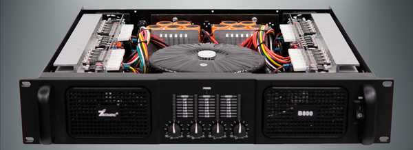 Đẩy công suất 4 kênh 7Acousitc B800, Đẩy 4 kênh, Đẩy B800