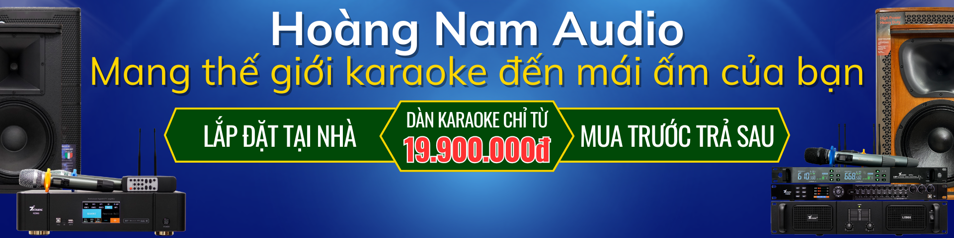 Dàn karaoke chính hãng