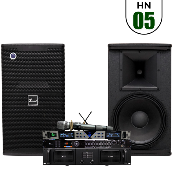 Dàn Karaoke 7Acoustic chính hãng 5 thiết bị HN05