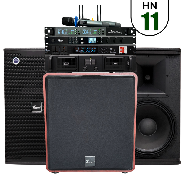 Dàn Karaoke 7Acoustic chính hãng 6 thiết bị HN11