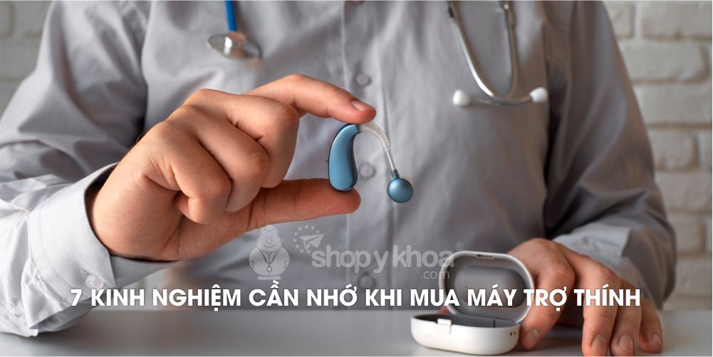 7 kinh nghiệm cần nhớ khi mua máy trợ thính cho người già